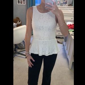 H&M white tank top